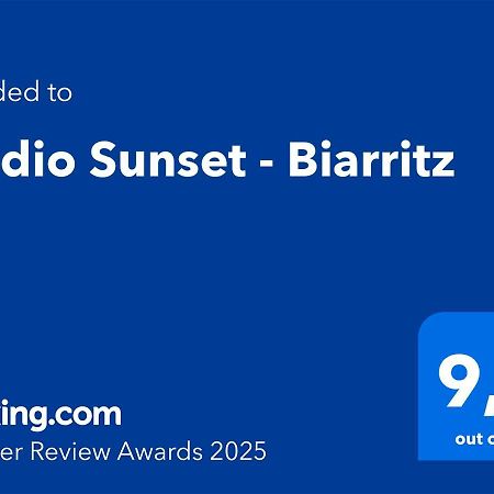 Studio Sunset - Biarriz Exterior foto